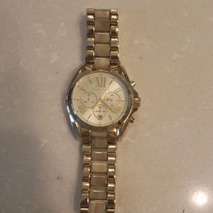 Michael Kors Bradshaw Chronograph Gold w/ Horn